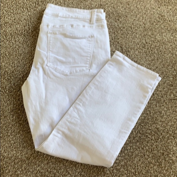 Ann Taylor White Jeans - Picture 4 of 4